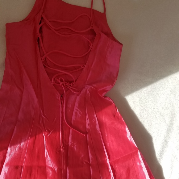 Zum Zum by Niki Livas Spaghetti strap Gown Dress - Picture 15 of 16